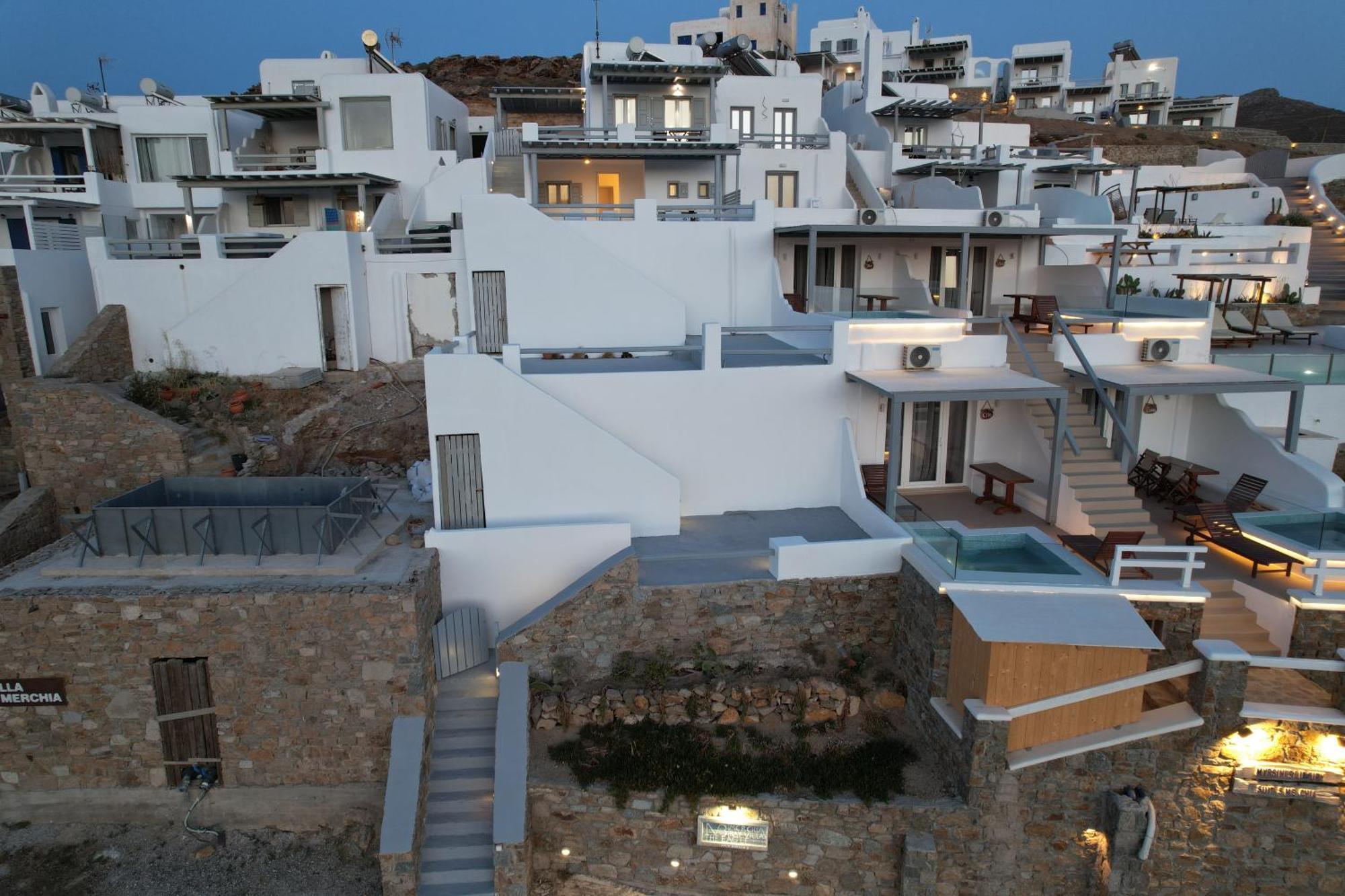 Merchia Bay Villas Mykonos Merchia Beach Buitenkant foto