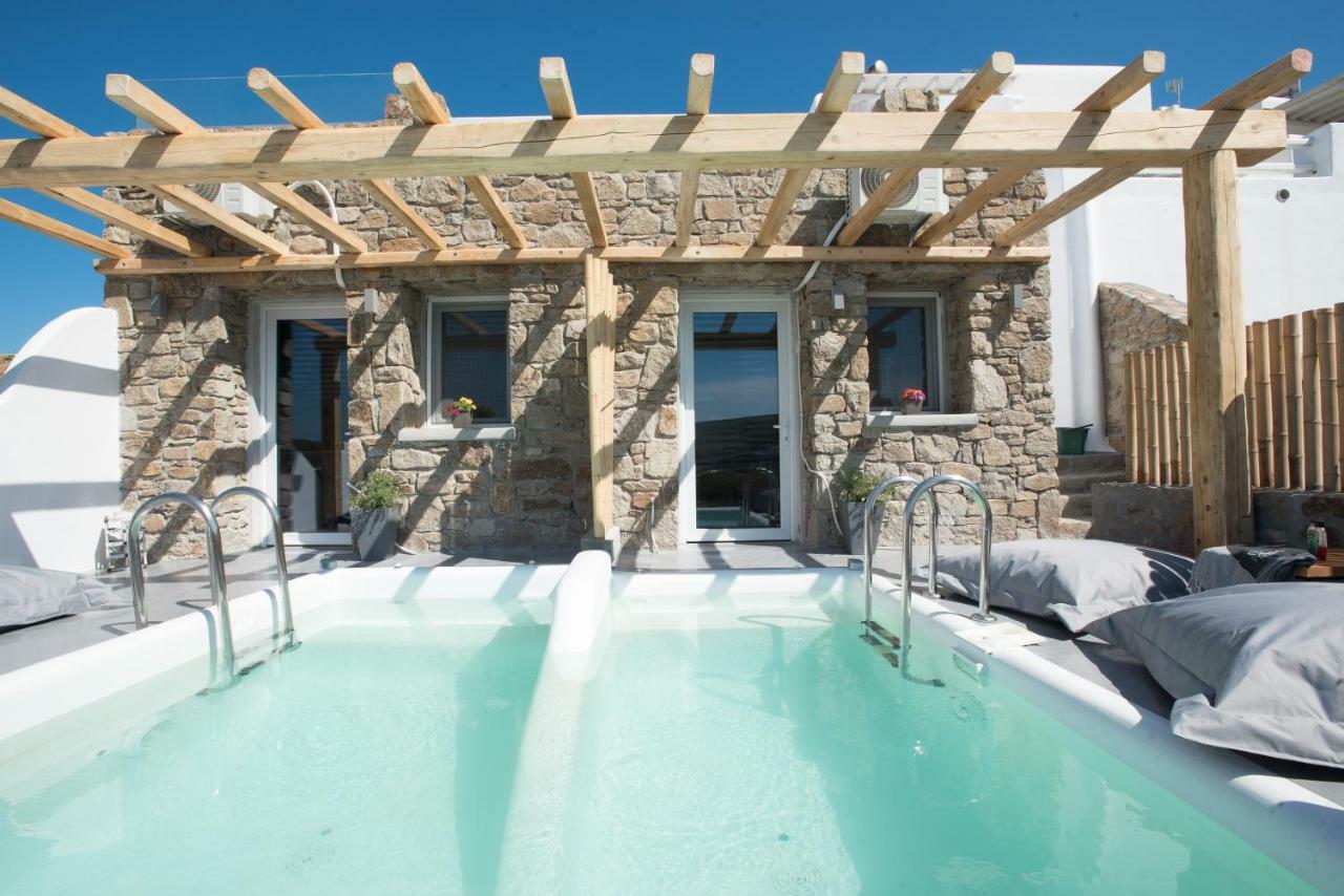 Merchia Bay Villas Mykonos Merchia Beach Buitenkant foto