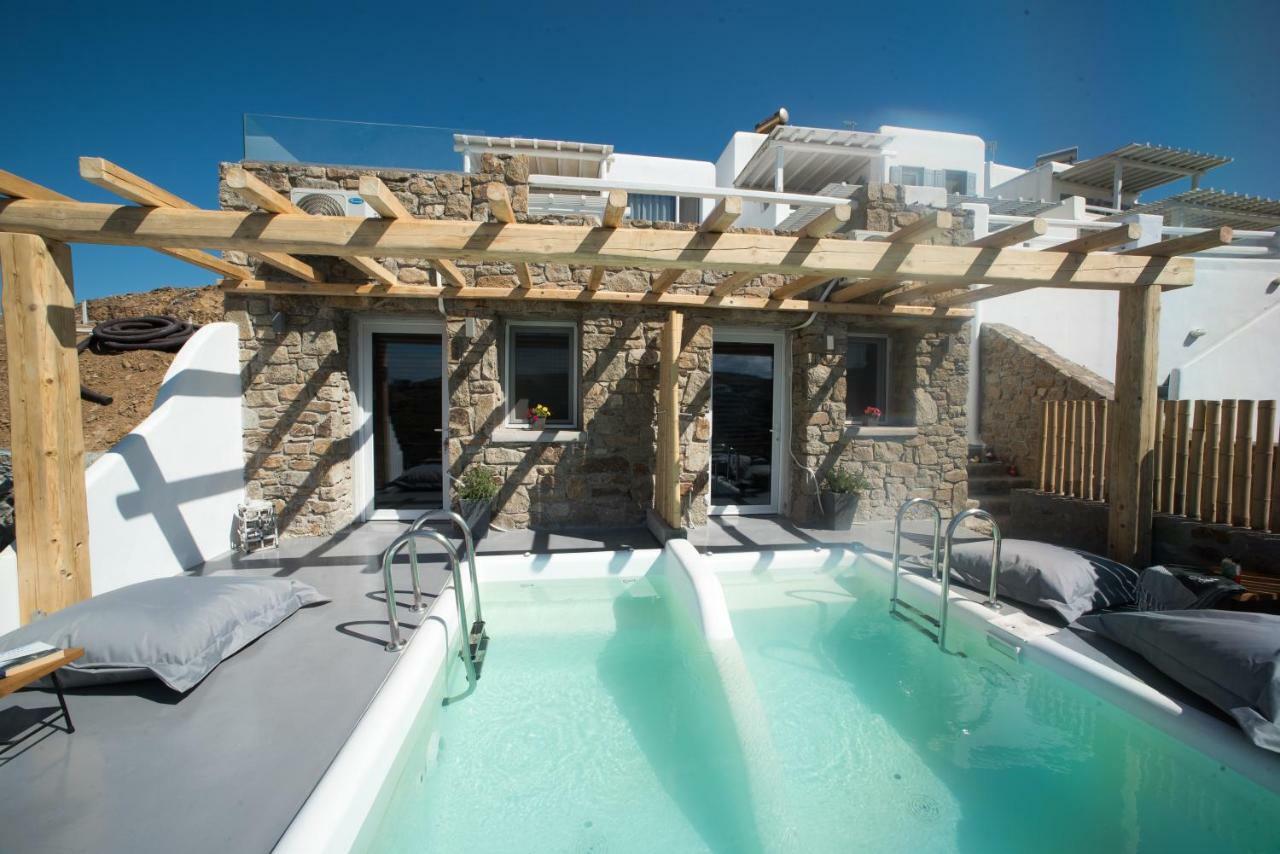 Merchia Bay Villas Mykonos Merchia Beach Buitenkant foto